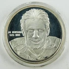 Highland Mint Joe Montana Impaired Proof 1 Oz 999 Silver Round Capsule C4156