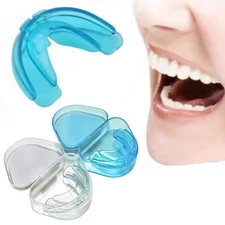 Silicone Dental Mouth Guard Bruxism Guard Night Teeth Tooth Grinding Sleep Aid