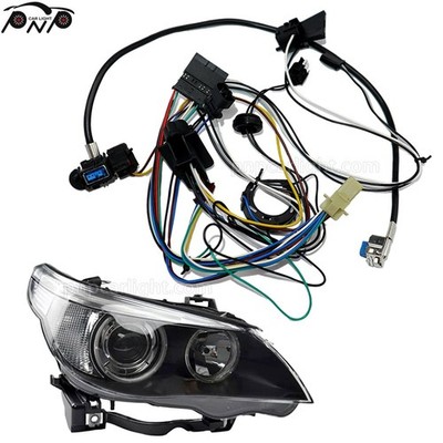 For BMW 5' E60 E61 2005-2007 AKL Xenon Headlight Internal Harness ECE Right