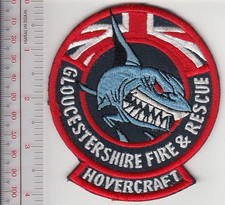 Fire Boat England Gloucestershire Fire Brigade Hovercraft Fire & Rescu NO TARIFF