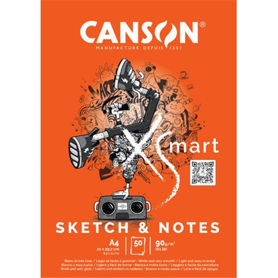 Xsmart Block 21x29.7 Cm (a4) Sketch & Notes.