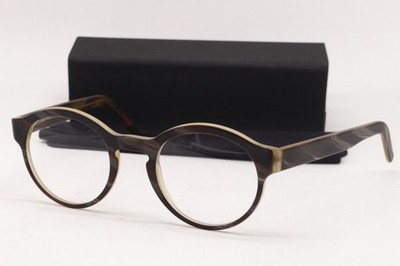 NEW ANDY WOLF 4542 COL.E BROWN GREY AUTHENTIC EYEGLASSES BRAND CASE 49-21