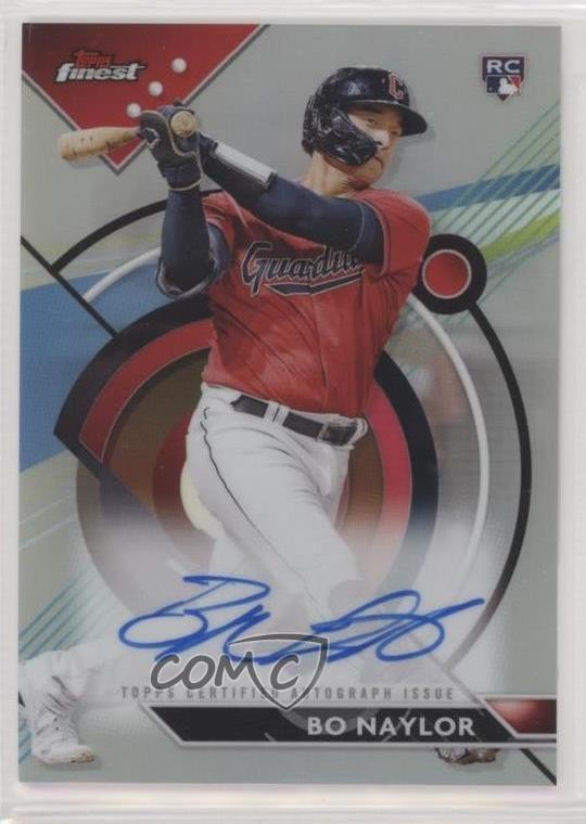 2023 Topps Finest Finest Auto Bo Naylor #FA-BN Auto 06jr