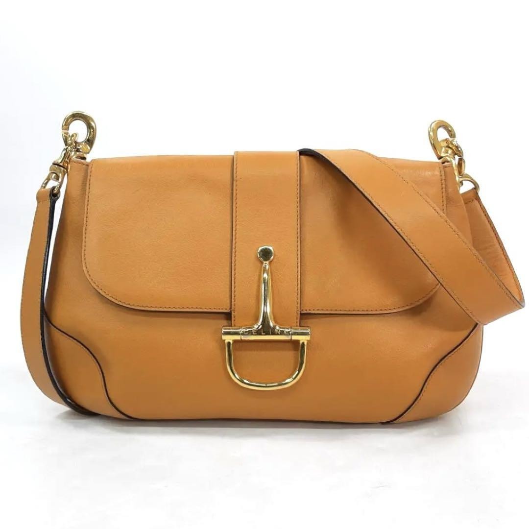 Celine Old Leather Shoulder Bag Yellow Vintage | eBay Celine Old Leather Shoulder Bag Yellow Vintage | eBay