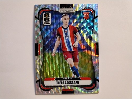 2026 Panini Prizm FIFA World Cup #331 Thelo Aasgaard (RC) Wave Prizm Norway