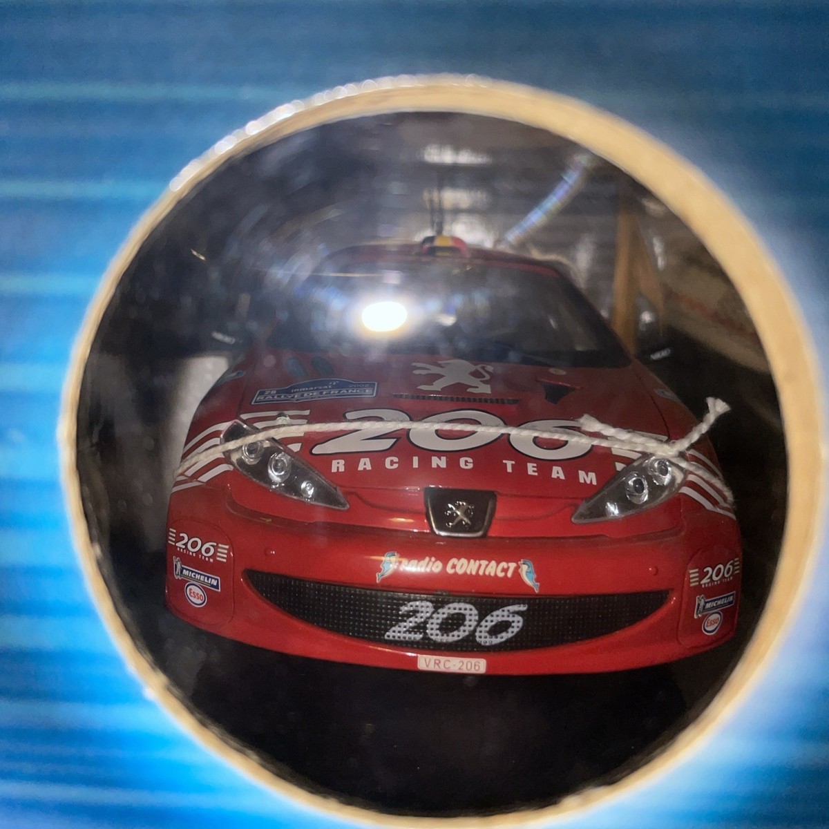 Peugeot 206 WRC N°26 Solido 1/18 - Rallye De Corse 2002 - Pilote Thiry