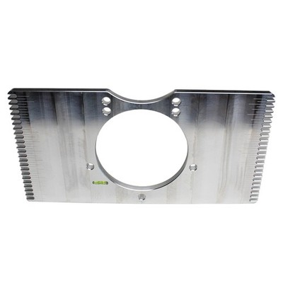 WEHRS MACHINE Toe-In Plates - Bump Steer - Aluminum - Natural - Wide 5 - Each