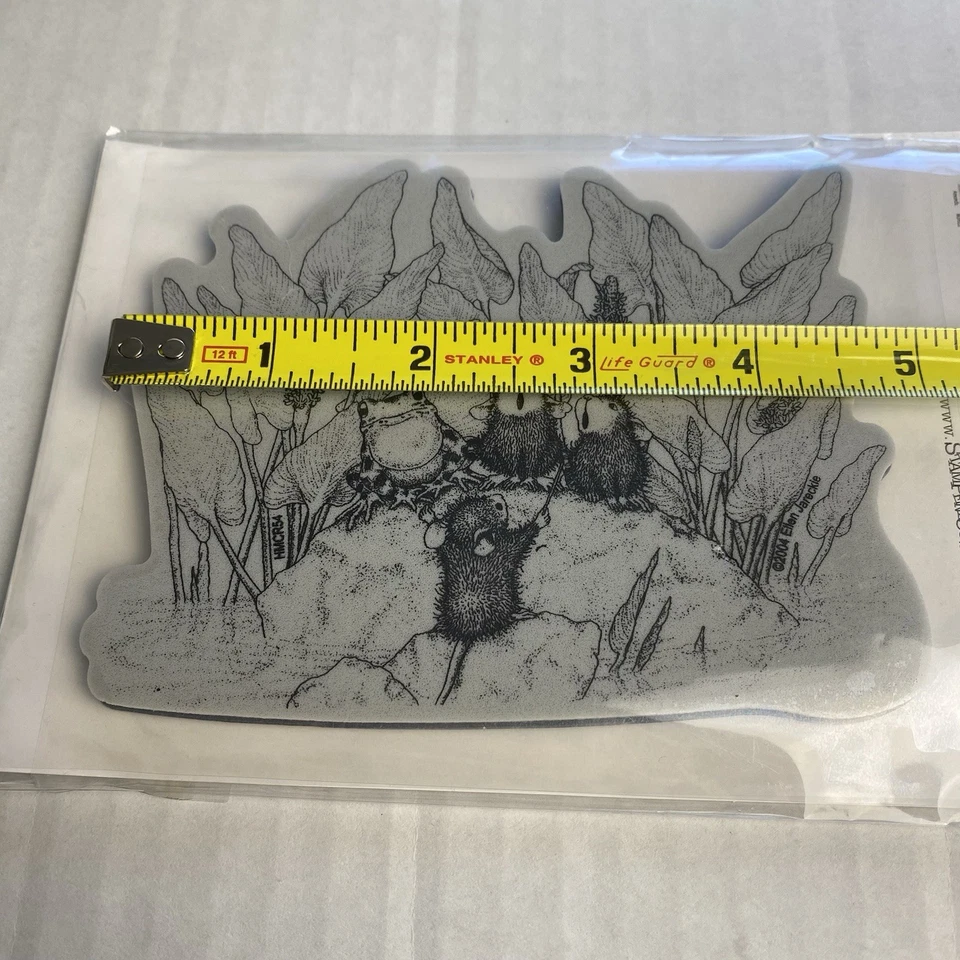 Stampendous House Mouse Designs sello adhesivo HMCR54 estanque canción rana nuevo Foto 2 de 3