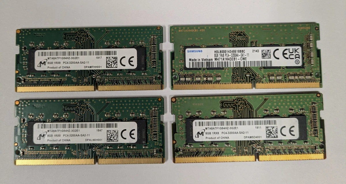 Samsung DDR4 SDRAM 32 GB Total Capacity Memory (RAM) for sale - eBay