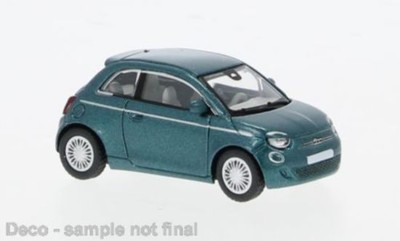 PCX Premium Classics PKW Fiat 500e dunkelgrün 870563