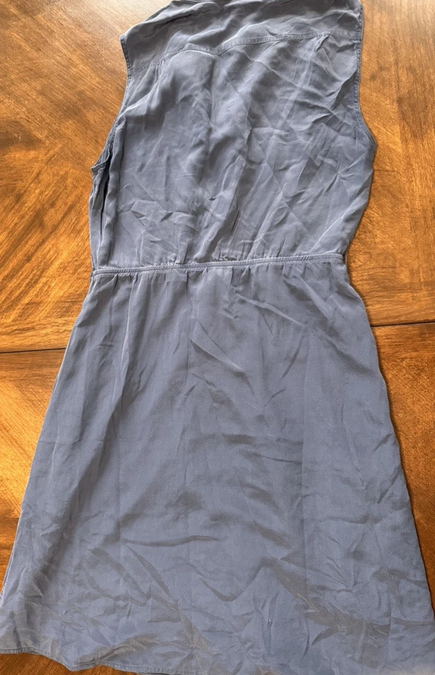 Vestido Fossil 100 % seda talla grande Foto 2 de 4