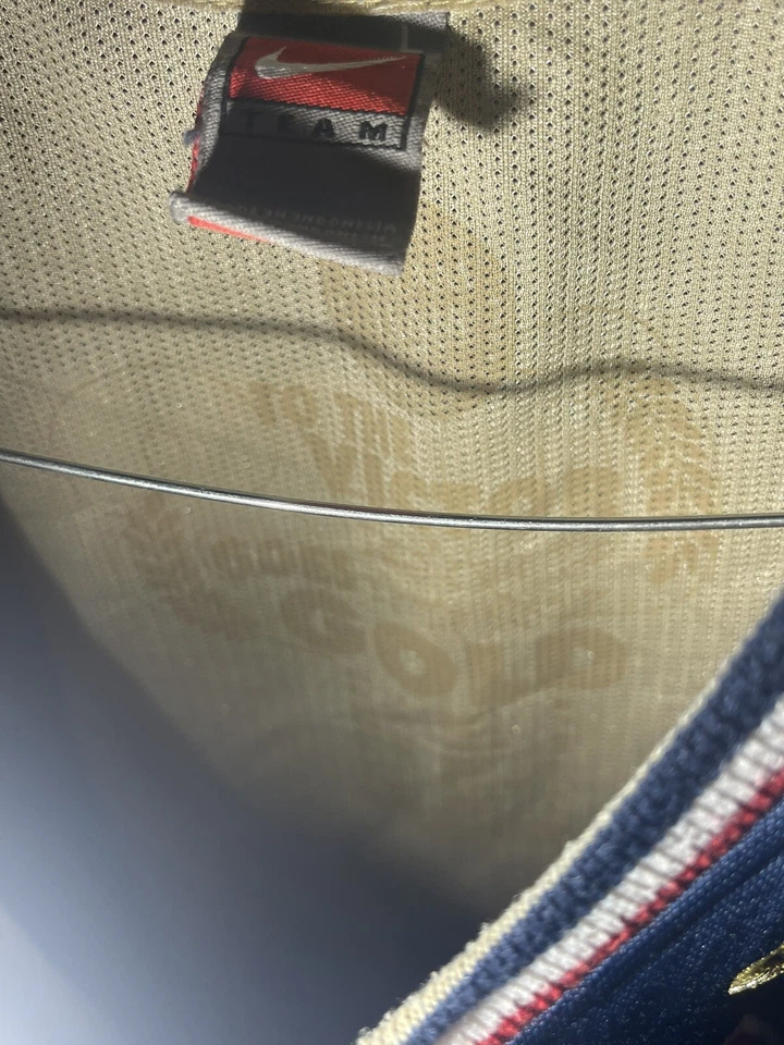 Camiseta deportiva de baloncesto Nike 1992 Charles Barkley EE. UU. Dream Team oro olímpico talla L Foto 3 de 4