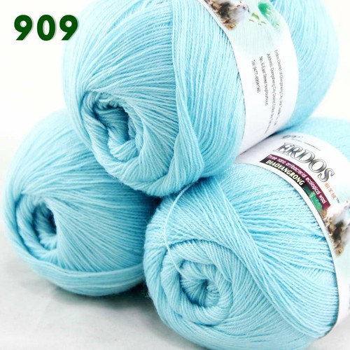 Sale 3 Ballsx50gr LACE Rugs Acrylic Wool Cashmere Hand Crochet Knitting Yarn 909