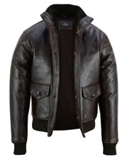 Noble House Lederjacke Luftwaffe Wehrmacht Piloten Lederjacke