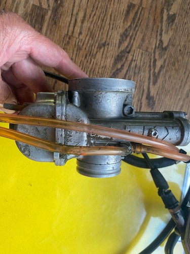 1985-1989 honda trx250r-atc250r mikuni TMX 39mm carb with thottle and cable. - Picture 4 of 7