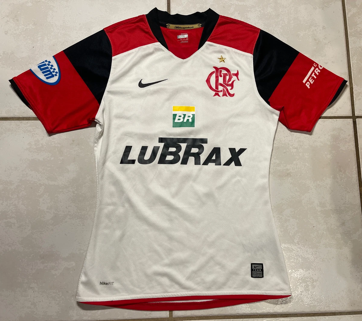 NIKE Flamengo Brazil #10 2008 Away Jersey Men's Small