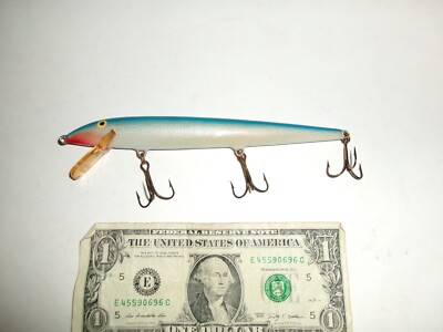 Ireland Rapala F 18 B Blue Original Floating Lure Fishing - Used