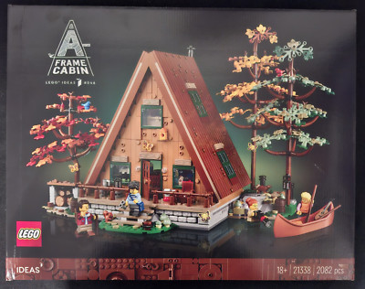 LEGO Ideas Finnhütte 21338 Frame Cabin A-Cabin - NEU und OVP mit Lagerspuren