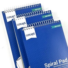 Shorthand Notebook Pad Reporter Diary Pad Notes Taking Book White Pages Lined