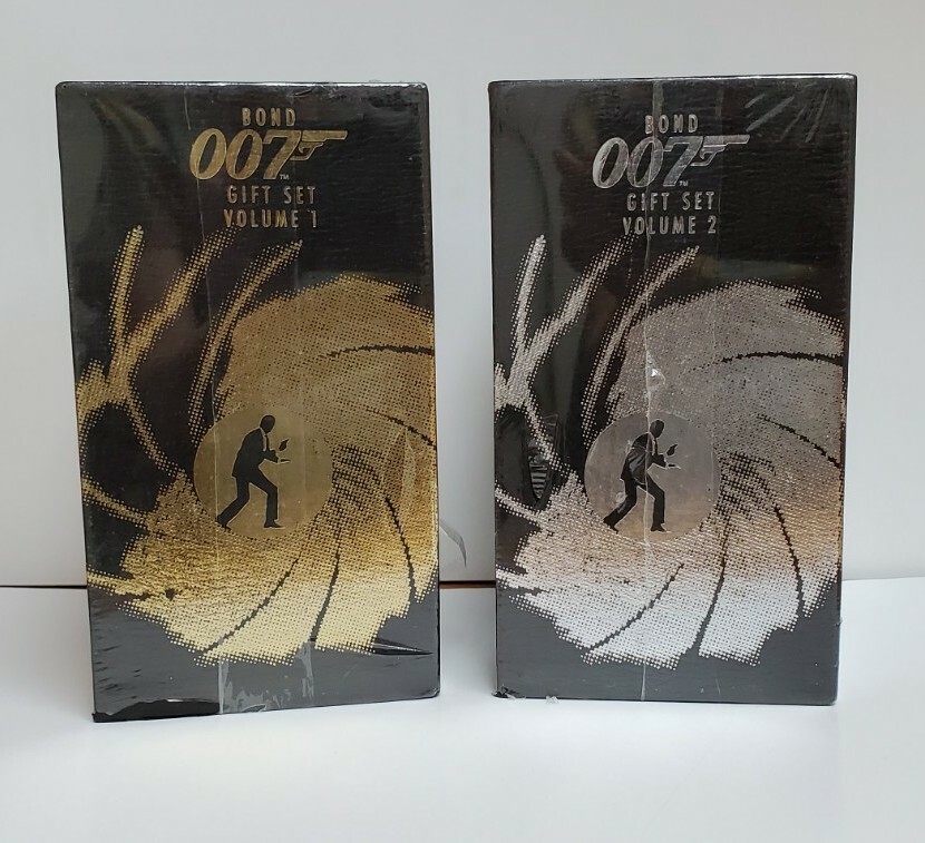 James Bond 007 VHS Box Set Volume 1-2 Six Movies +2 Behind