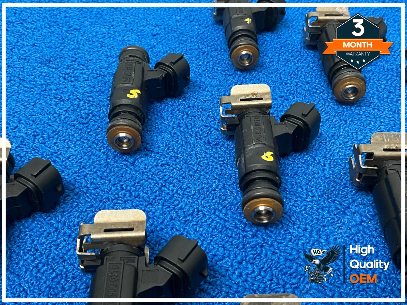 2007 - 2010 BENTLEY CONTINENTAL GTC ENGINE FUEL INJECTOR SET OF 12 OEM