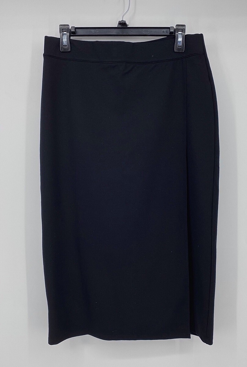 Jupe Maxi Femme Liz Claiborne – Noire évasée Doublée – Taille 8 – Style Formel – Occasion Très Bon état