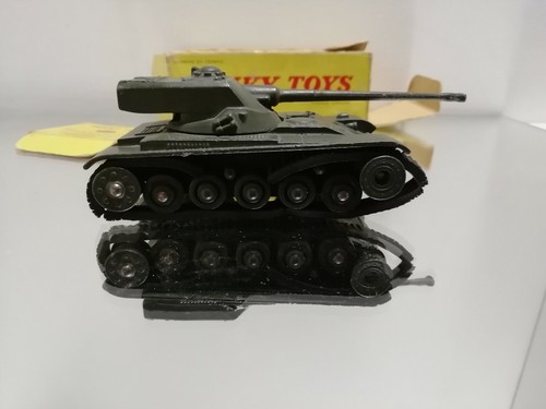 DINKY TOYS NO 80C CHAR AMX 13 TONNES TANK MADE IN FRANCE - Picture 3 of 12