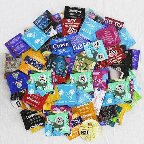 Trojan, Lifestyles, Trustex, Crown, Atlas, NuVo, ONE, & More Condom Sampler - Picture 1 of 1