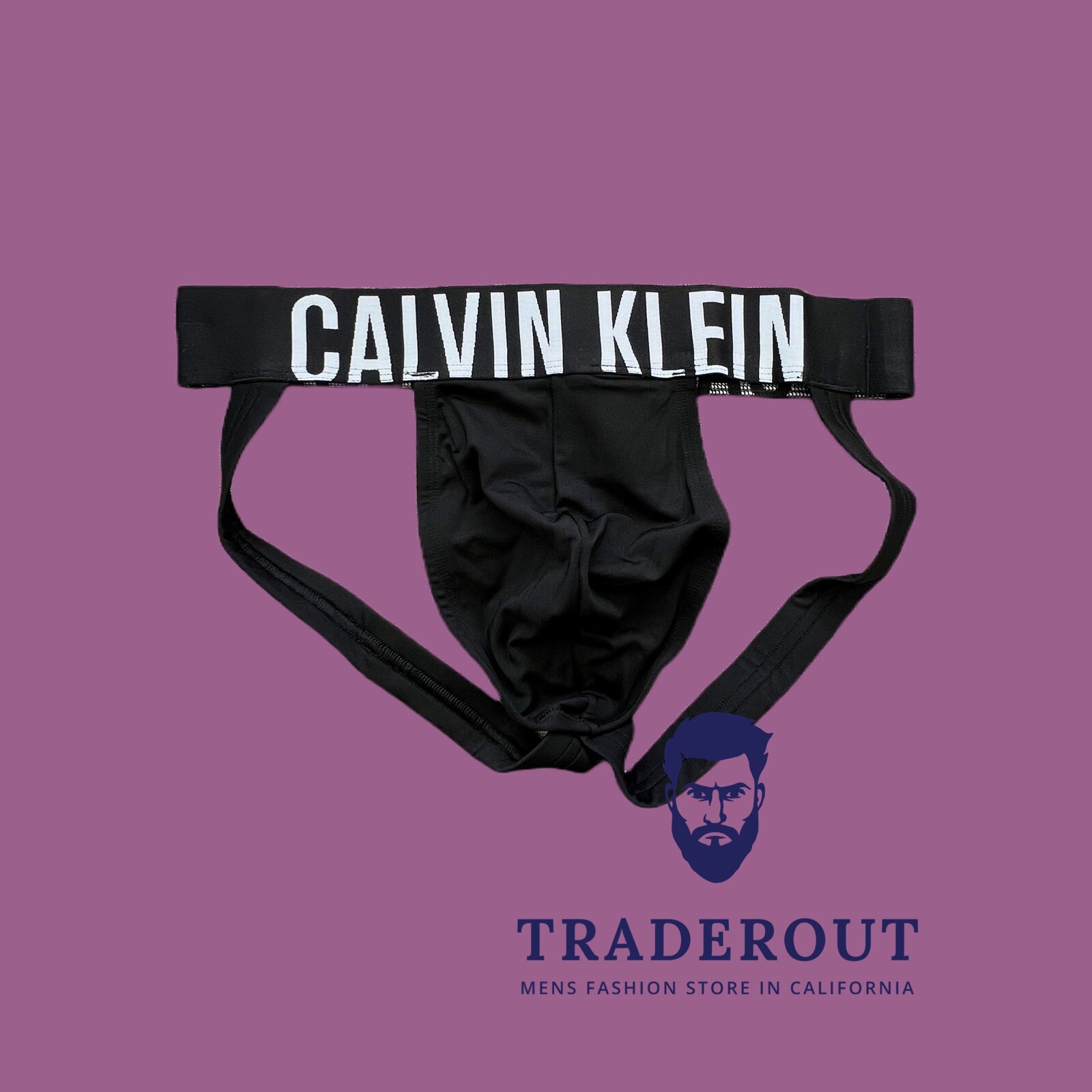 Calvin Klein CK men Black intense power jock strap jockstraps underwear thumbnail 4