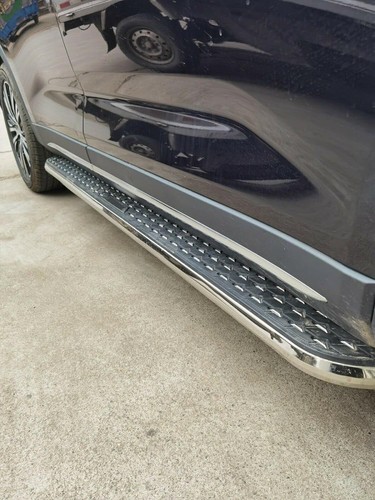 Fits Nissan Pathfinder 2022-2025 Running Boards Side Steps Pedals Nerf Bar ALU - Picture 7 of 8