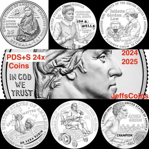 2022 PDS Anna May Wong American Women Washington Quarters Film Star Best 3 P D S - Picture 17 of 17