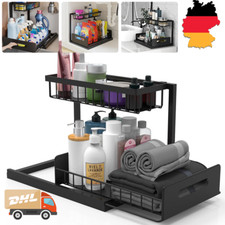 Unter Waschbecken Regal Aufbewahrung Schrank Rack Organiser Unter Küchenspüle DE
