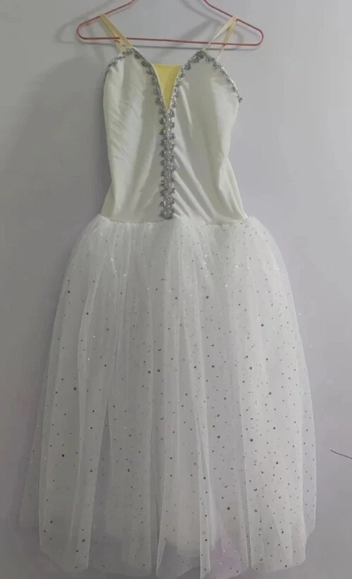 VETEMENTS Abito da balletto tutù paillettes rosso per bambini ragazza abbigliamento da performance abbigliamento da balletto gonne