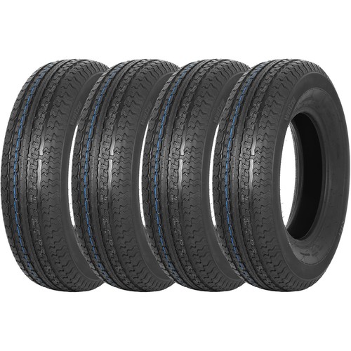 ST205/75R15 Premium Radial Trailer Tires Heavy Duty Load Range E 10 Ply Set Of 4 - Picture 8 of 8