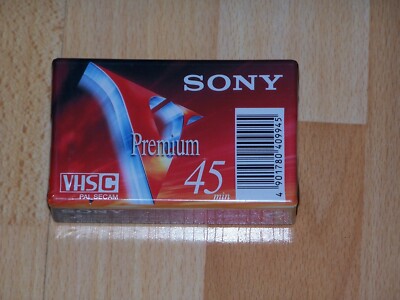 Lot De 10 Cassettes Sony VHSC 45min – Neuves, Pour Caméscope, Qualité Premium Excellence