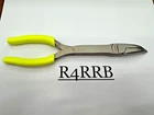 Snap-on Tools USA NEW HIVIZ Soft Grip 9" Stork Bent Needle Nose Pliers 408CFHV