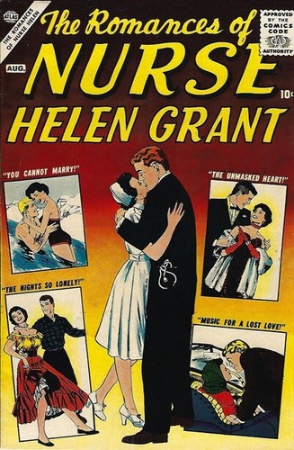 THE UNMASKED HEART no.1 Horwitz Romance 1957 NURSE HELEN GRANT super-rare AUS ED - Picture 2 of 9