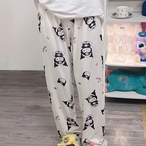 KT Cinnamoroll Kuromi My Melody Pochacco Women Pajama Pant Home Trousers - Picture 23 of 30