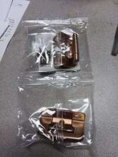 16 Pair Amerock BPR7550CZ  1/2" Overlay Cabinet Door Hinge - Champagne Bronze