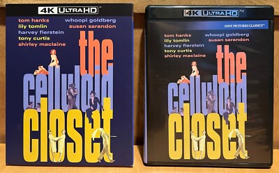 The Celluloid Closet Ultra HD (4K UHD, 2022) - Tony Curtis - w/ Slipcover