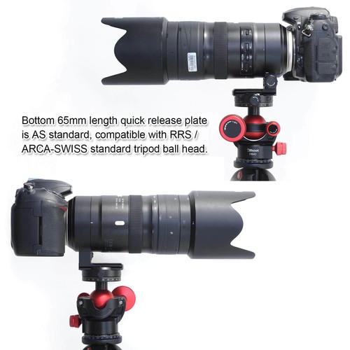 Tripod Mount Ring Lens Collar with ARCA QR Plate for Tamron SP 70200mm