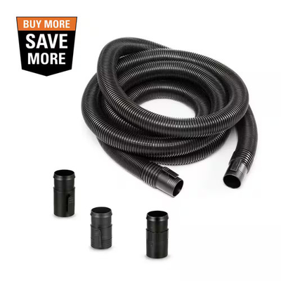 #ad RIDGID 2 1 2 in. x 20 ft. DUAL FLEX Locking Vacuum Hose Kit Accessory Shop Vacuu $24.73