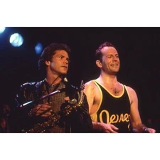 Bruce Willis David Sanborn Concert Photo Vintage 35mm Film Slide
