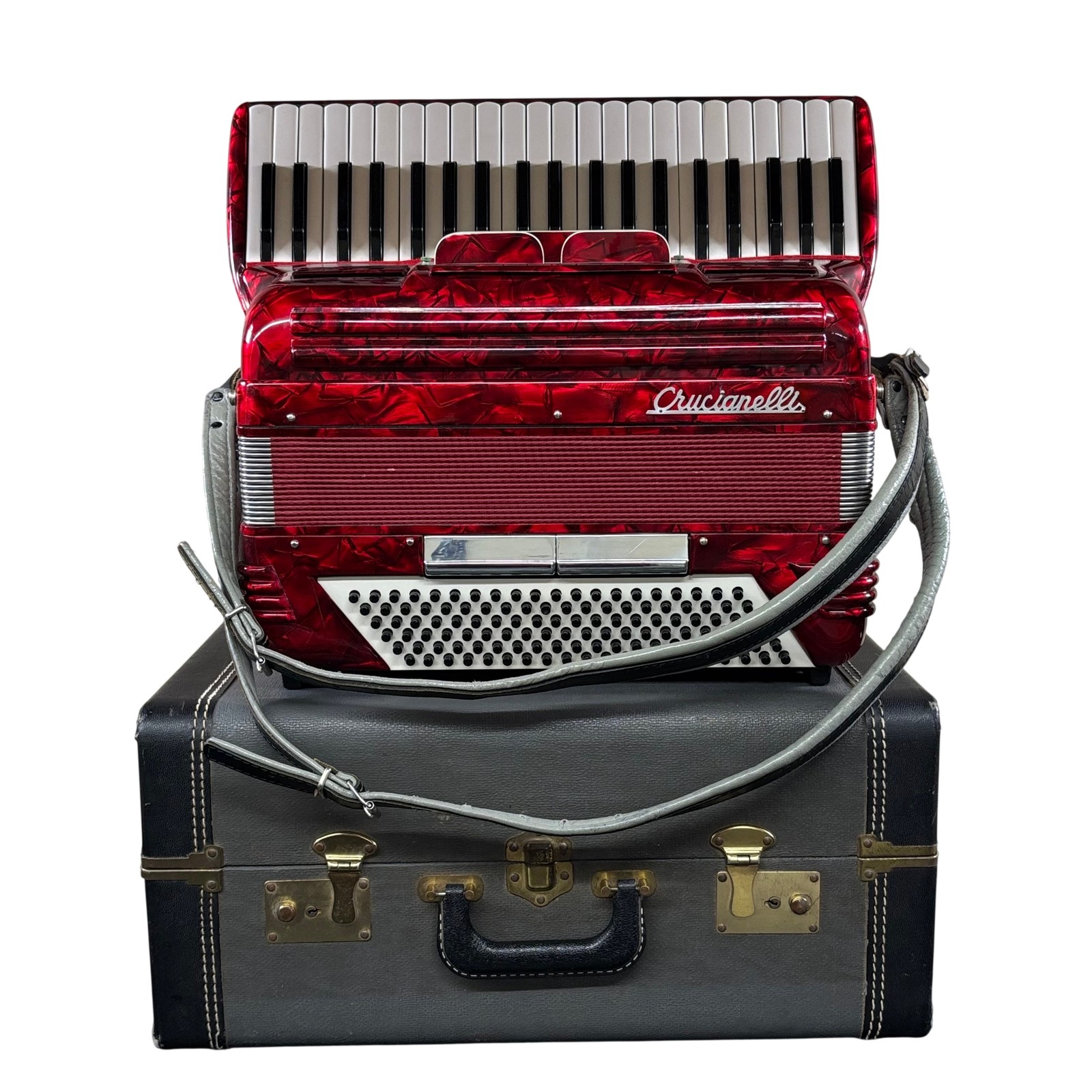Vintage Pancordion Crucianelli Mod. B-1 120-Bass Piano Accordion