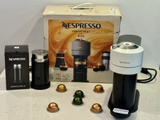 Nespresso Vertuo Next Coffee and Espresso Machine by De’Longhi, White