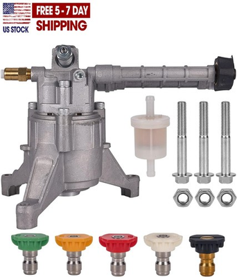 #ad 2600 3200 Psi Pressure Washer Pump 80082305 For Craftsman CMXGWAS020754 $174.28