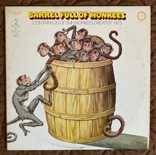 THE MONKEES 2 Lp Record BARREL FULL OF MONKEES COLGEMS 1971 Ex