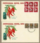 New Zealand NZ  1960 Pictorials ½d 1d Unsealed Unaddressed FDC Cover x2