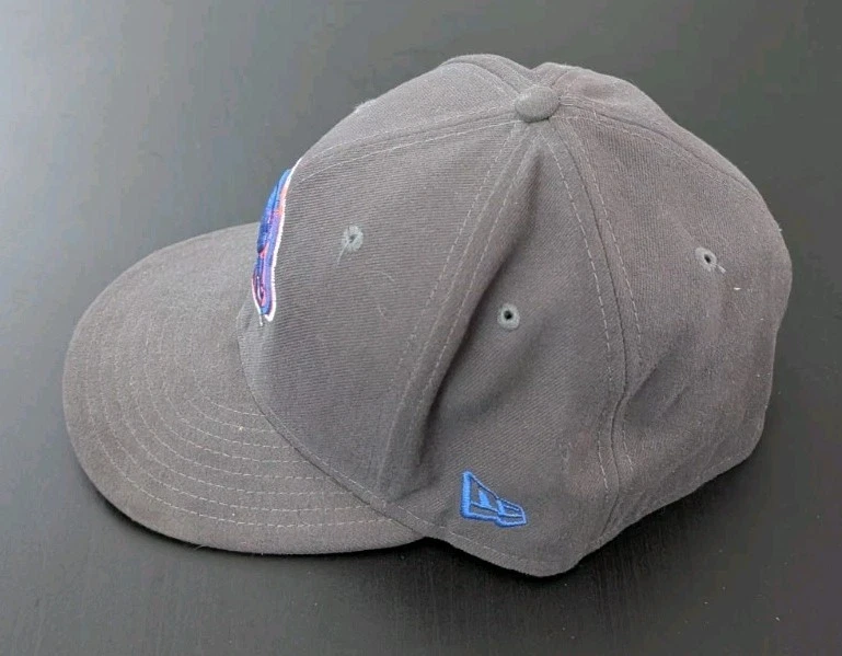 Boise State Broncos New Era 59Fifty Size 7 1/2 Logo Gray Hat - Image 2 of 4