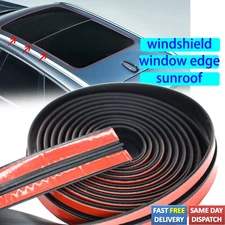 Car Front Rear Windshield Sunroof Edge Rubber Seal Strip Protector Weatherstrip